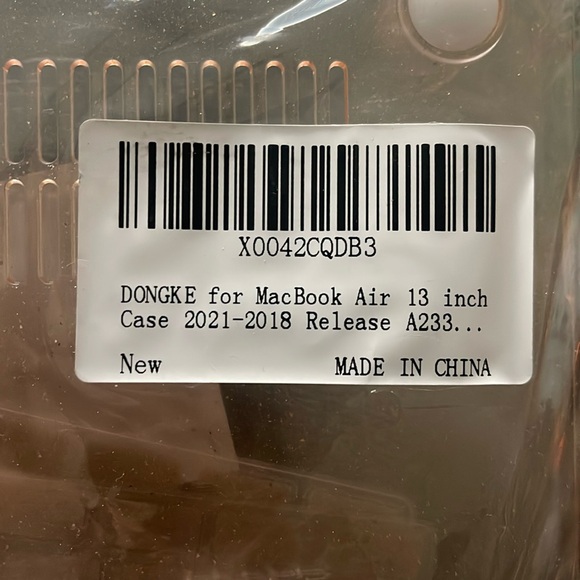 MacBook Air 13” Laptop Case Sparkly - Picture 2 of 9